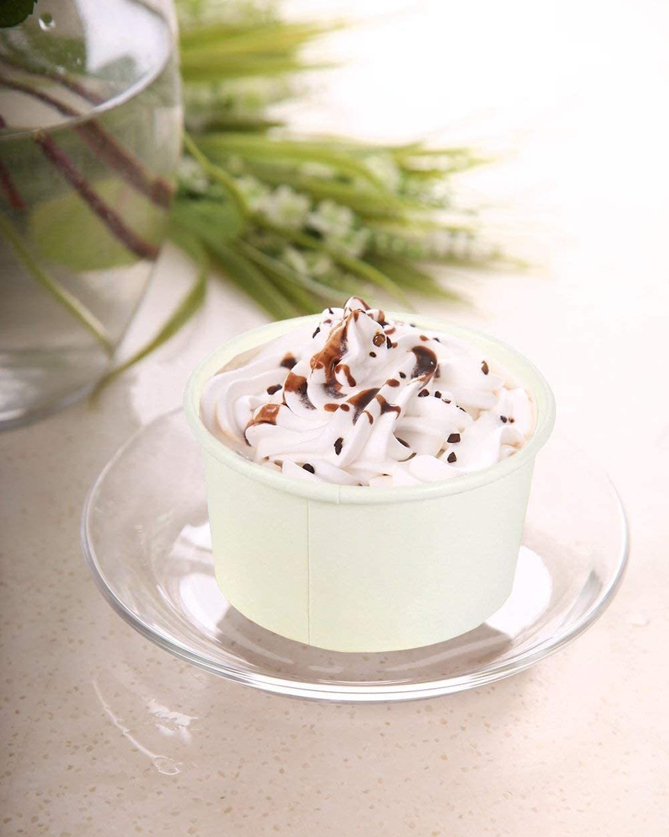 Vasos Desechables Para Servir Helado Sundae, Postres, Yogur.