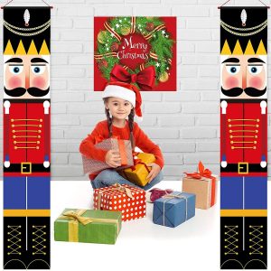 2 Piezas De Cascanueces De Navidad Decoración Soldado Cascan
