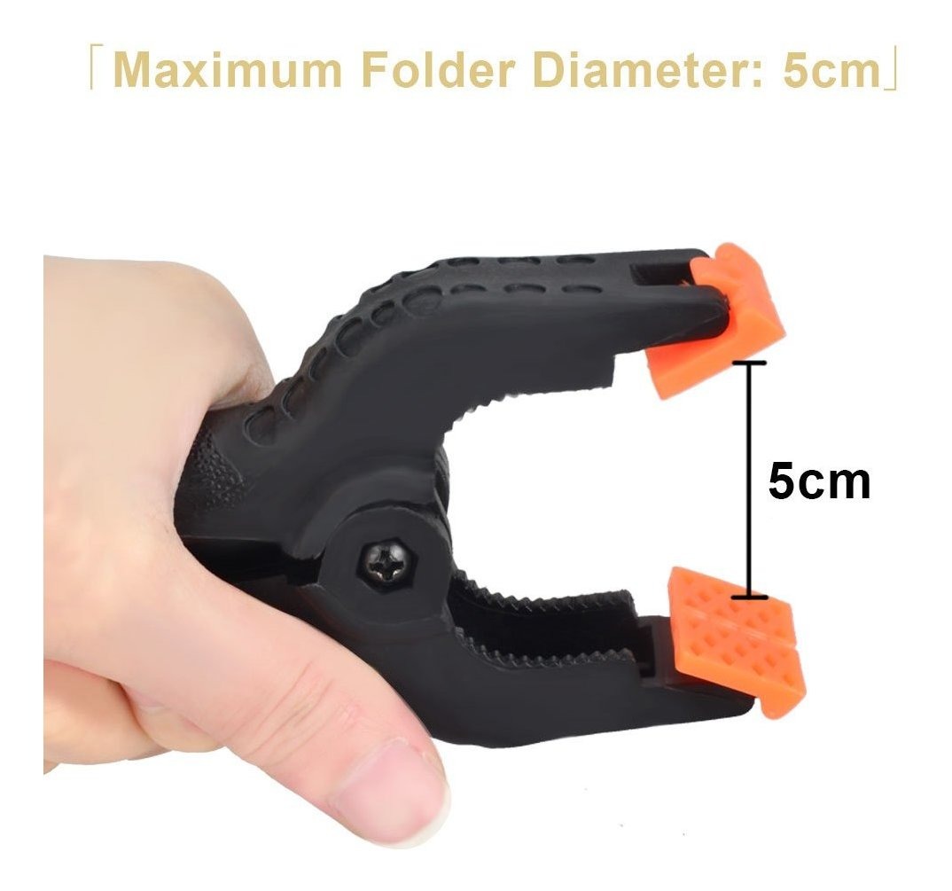 Telón De Fondo Utebit Paquete De 12 Abrazaderas Para Servici