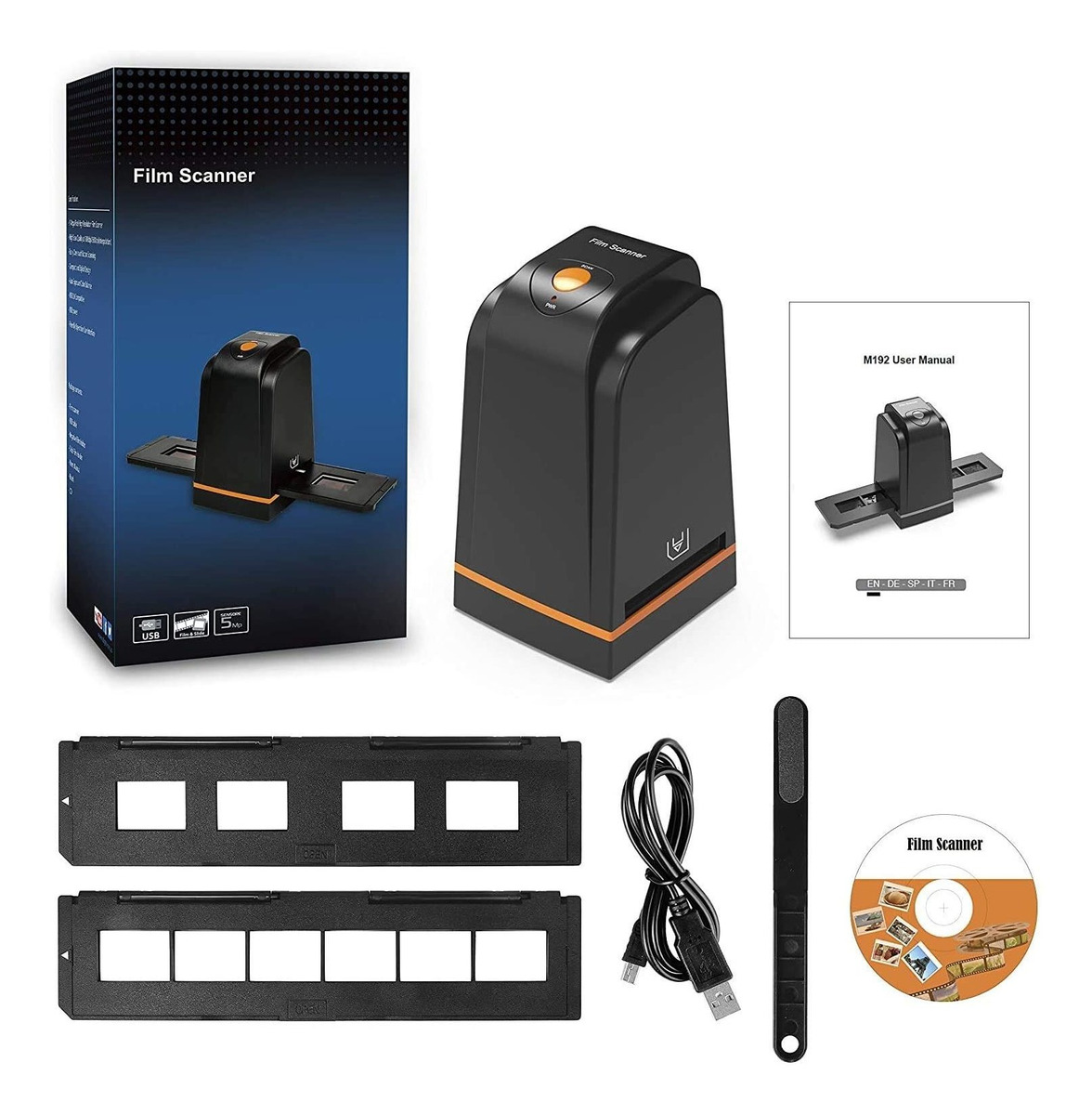 135 Escáner De Diapositivas De Película Convierte Negativo,
