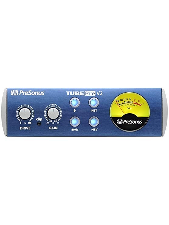 Presonus Tubepre V2 Tubo Preamplificador Caja Di