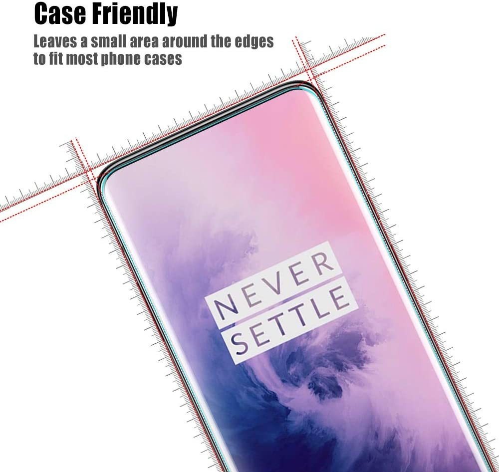 Alinsea - Protector De Pantalla Para Oneplus 7 Pro / Pro 7t