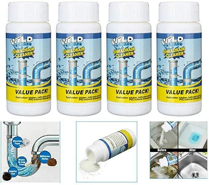 4 Unidades De Limpiador De Fregadero Y Desage, Herramienta