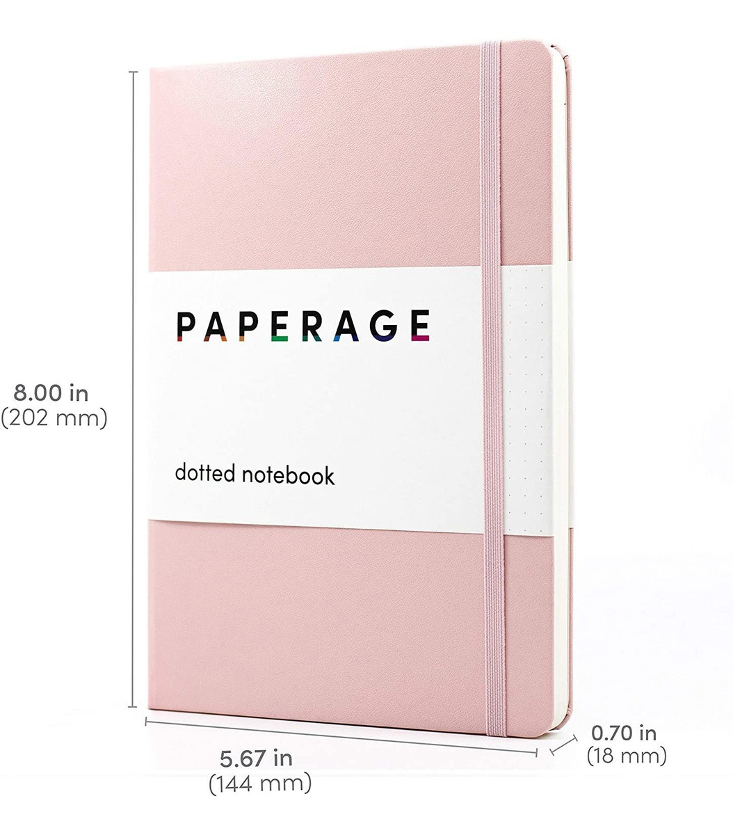 Paperage - Cuaderno De Notas (5.5 X 7.9 In, Papel Grueso De