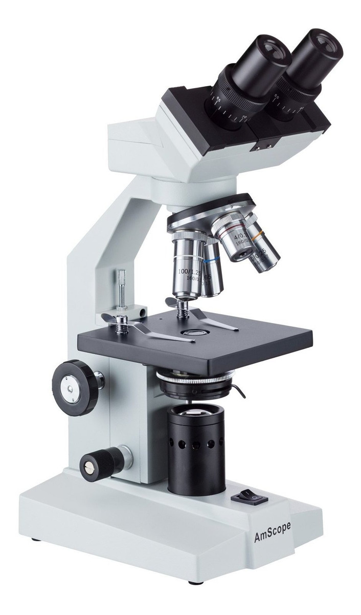 Amscope B100b-ms Compuesto Microscopio Binocular, 40x-2000x