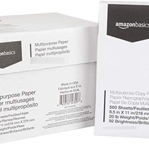 Amazonbasics Multipropósito Copia En Papel De La Impresora –