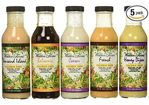 Walden Farms Aderezo Para Ensaladas - Thousand Island-miel D