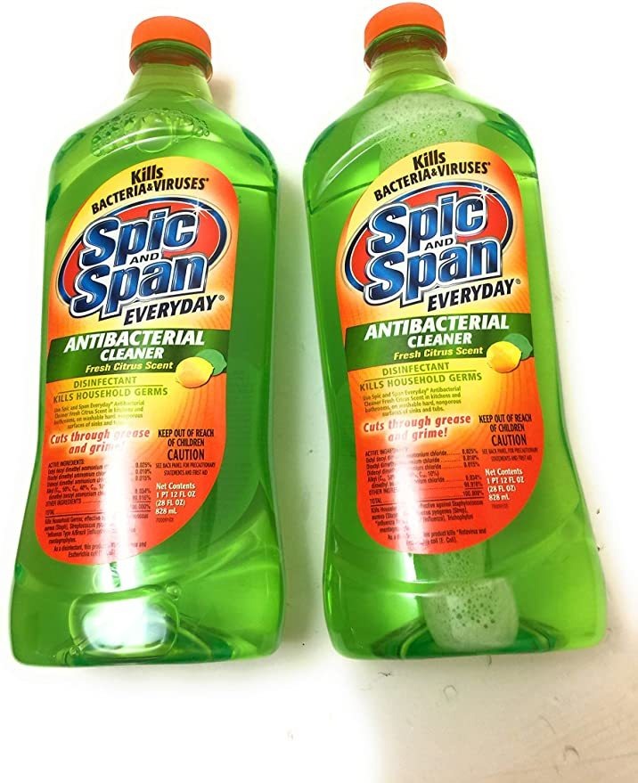 Spic Y Span - Recambios Antibacterianos Para Limpiador (2 Un