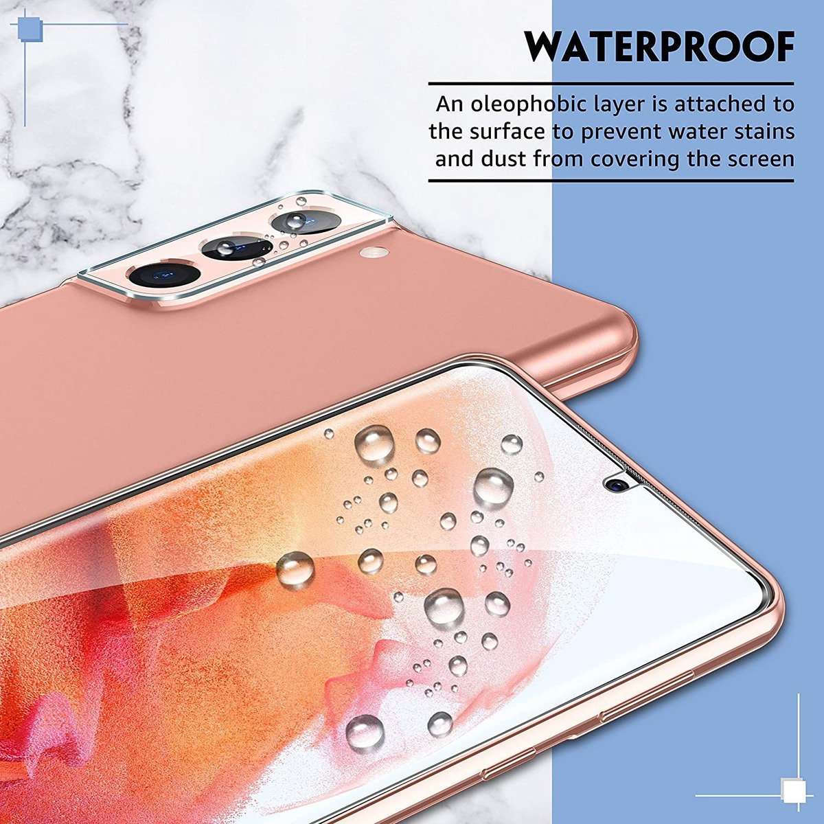 Uniqueme - 2 Protectores De Pantalla De Poliuretano Termoplá