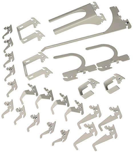 Surtido Gancho Control De Pared Kt-200-w Dlx Ranurado De Alm