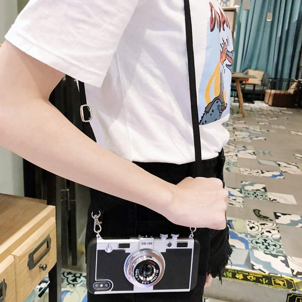 Awsaccy - Funda Umiko Para iPhone XR, Diseño De Cámara 3d