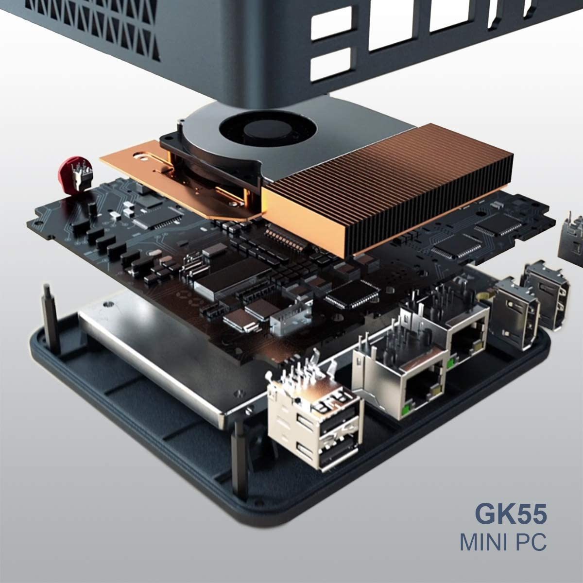 Beelink Mini Pc Windows 10 Pro, 8 Gb Ddr4 256 Gb Ssd Inter J