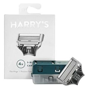 Pack De 4 Cartuchos De Afeitar De Harry Germán De 5 Cuchilla