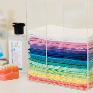 Rainbow Dental Baberos – Babero Desechable Para Tatuaje, Mic