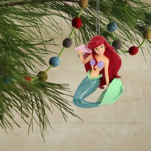 Sello – Adornos Navideños De Ariel Con Concha De Mar