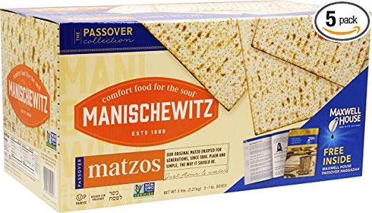 Manischewitz Pascua Matzo 5 Lbs (5 Cajas)