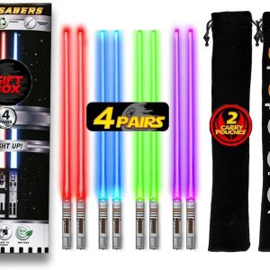 Lighttsaber Chopsticks Light Up Star Wars – Varillas De Sabl