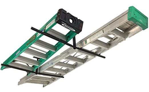 Storeyourboard Doble Portaescaleras Techo, Hola Puerto 2 Gar