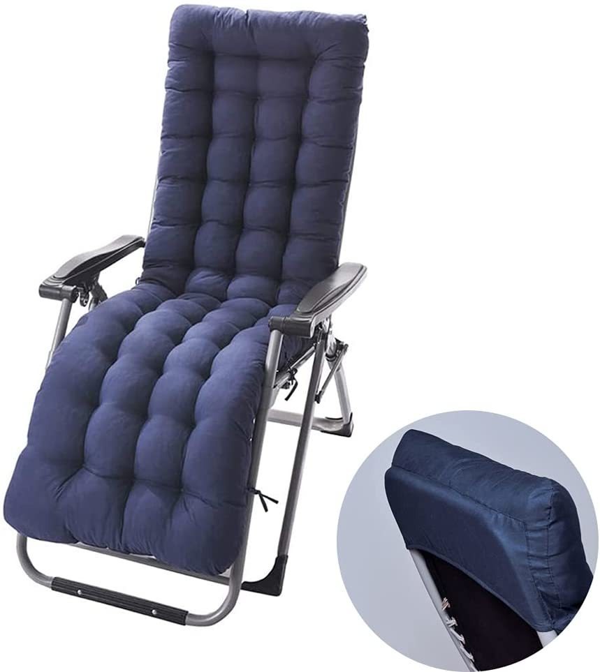Tumbona De Tumbona De 67 Pulgadas, Colchón De Tumbona Con Re
