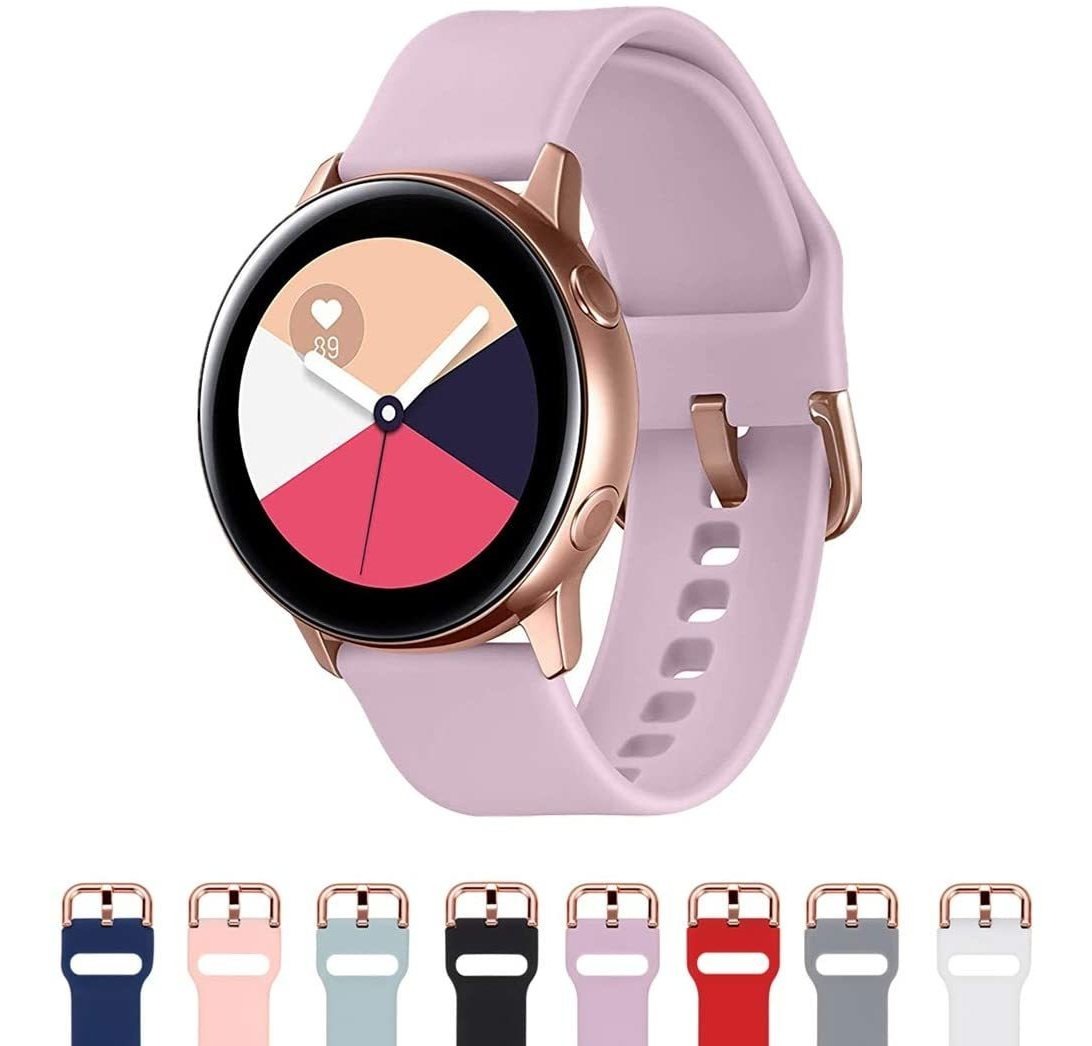 Teckmico - Bandas Activas Para Reloj Galaxy Watch, 0.787 In