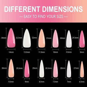 Falso Morovan Uñas De Acrílico Del Clavo Kit – 5 Colores Uña