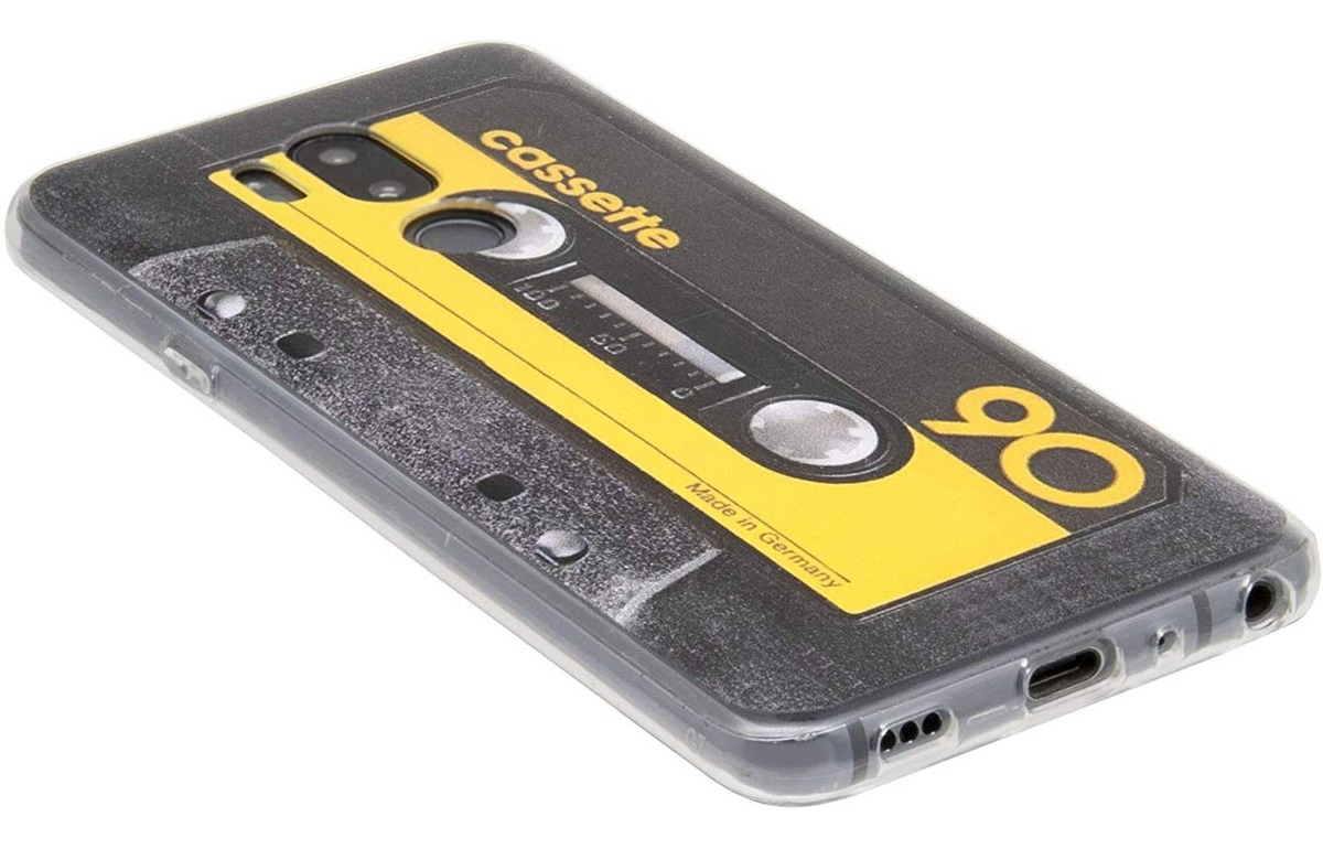 Tncyoll - Carcasa Para LG G7, LG G7 Thinq, Diseño De Cassett