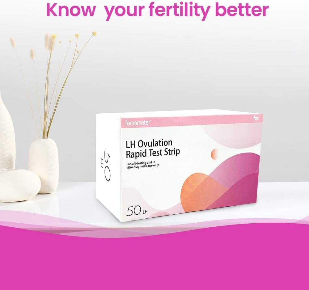 Femometer Ovulación Tiras De Prueba Kit, Palitos De Fertilid