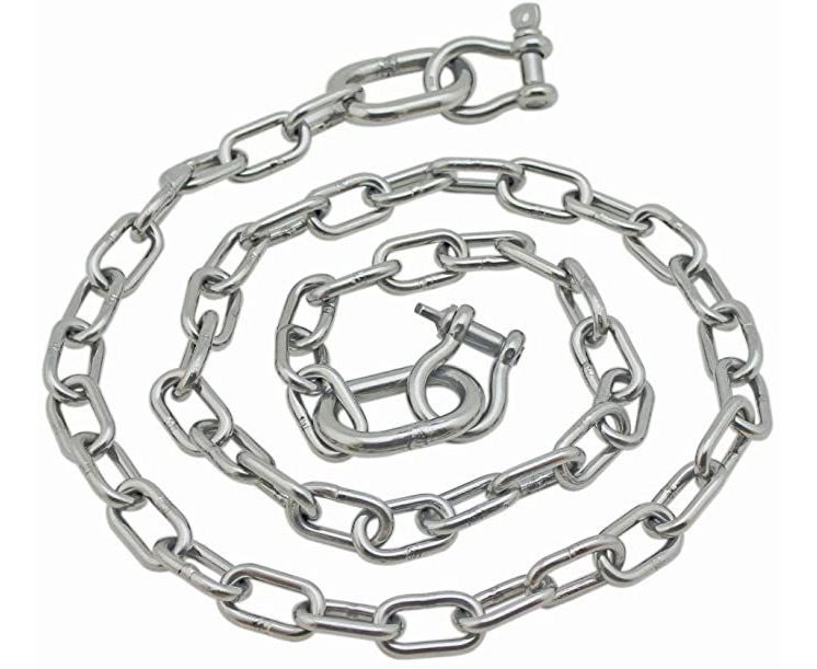 Max Extrema Boattector Cadena Para Ancla De Acero Inoxidable