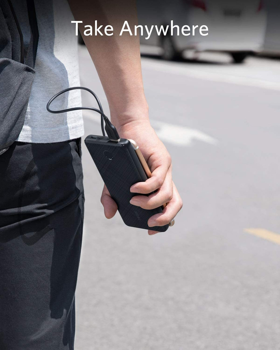 Anker Powercore Slim - Cargador De Batería Portátil 10000 Pd