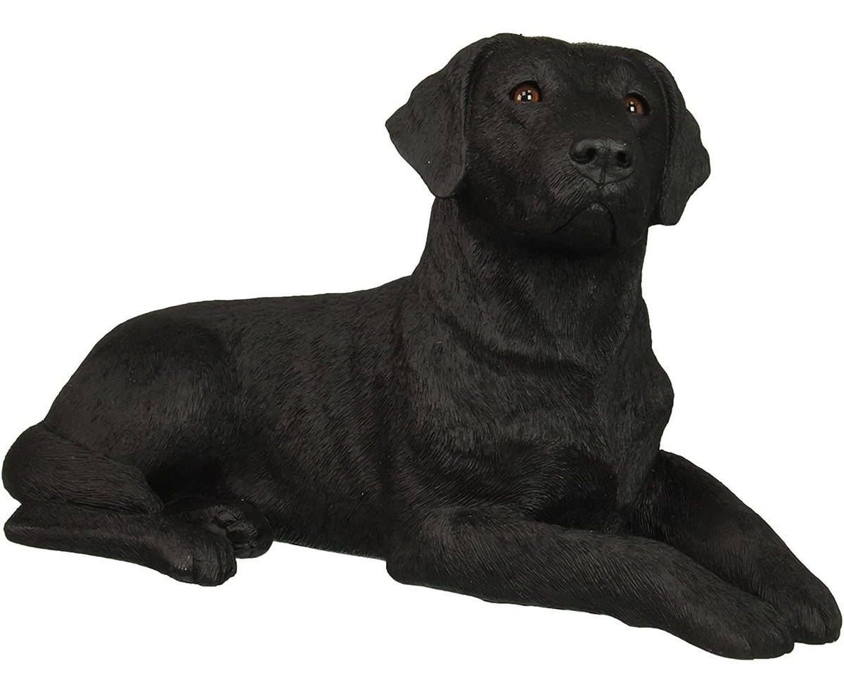 Figura Decorativa Sandicast Con Diseño De Un Labrador Retrie