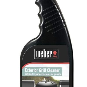 Weber 8028 Limpiador De Parrilla Exterior, Color Negro