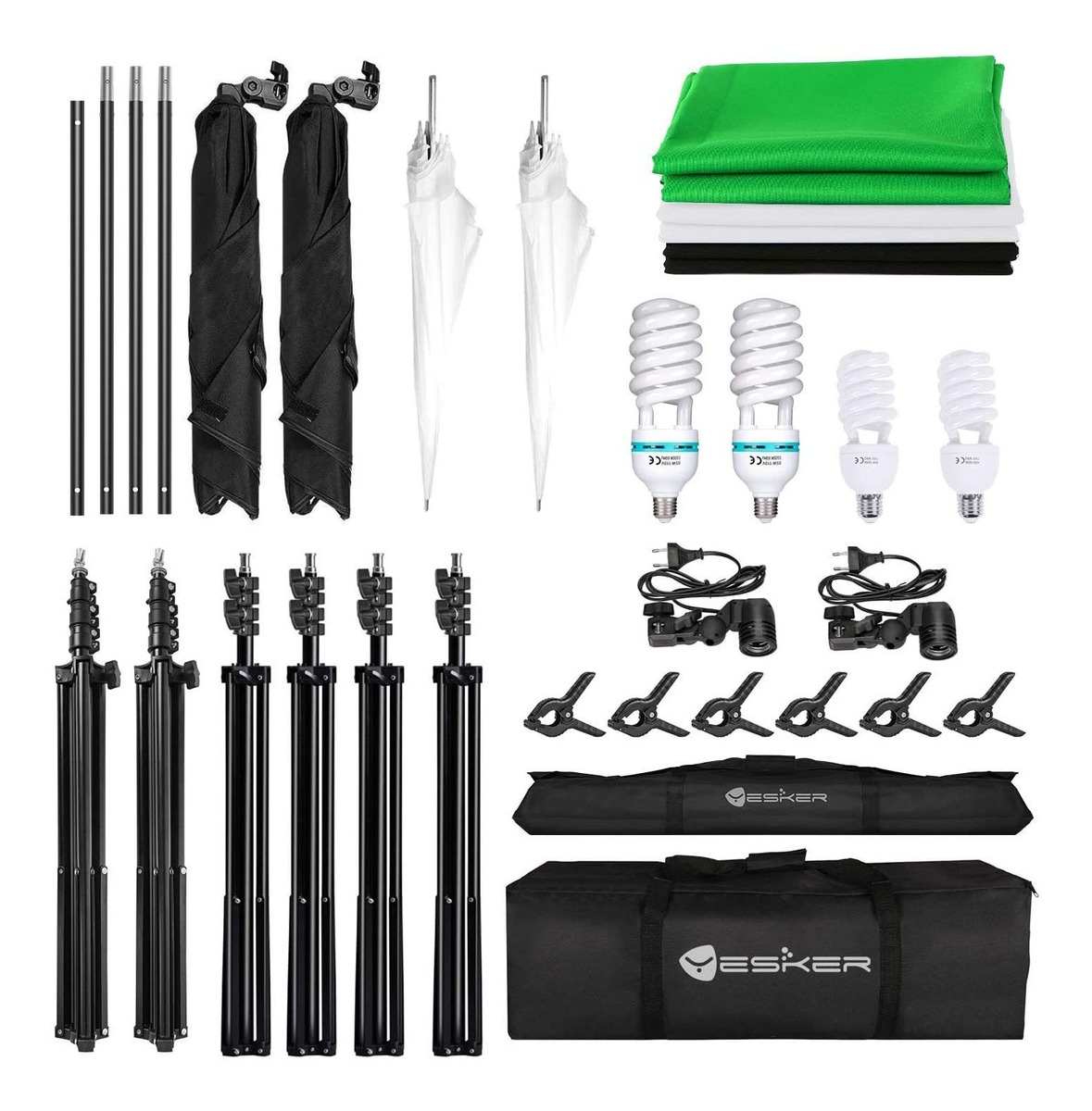 Yesker Kit De Iluminación Para Estudio De Fotografía De 70.9
