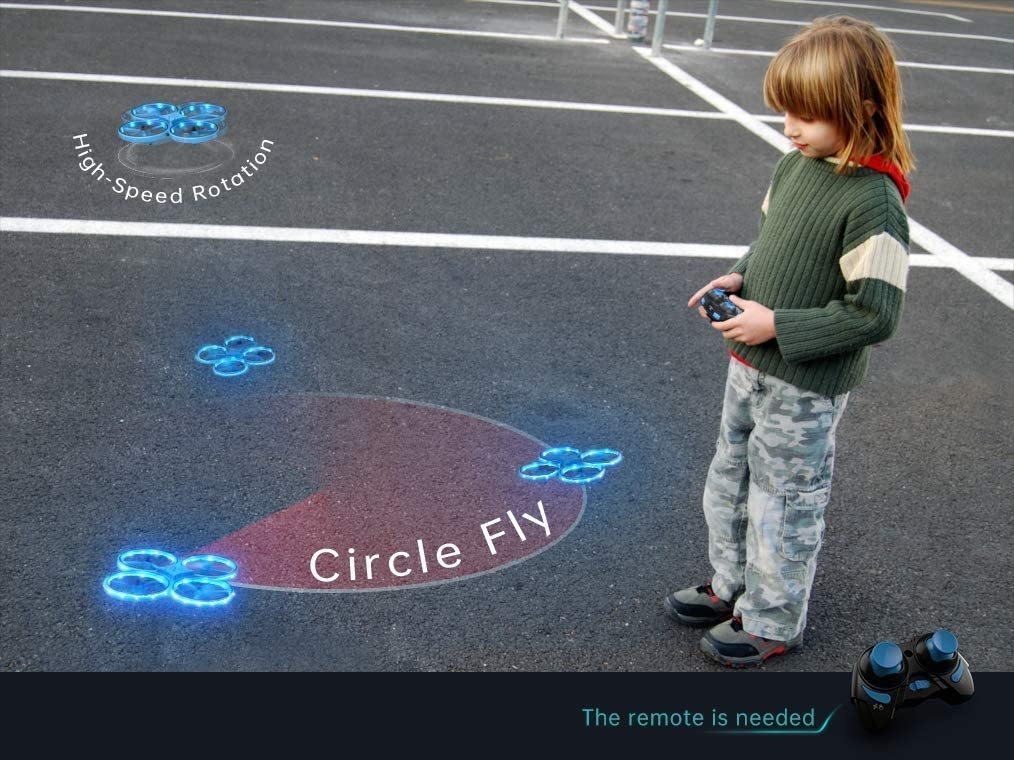 Snaptain - Minidron Sp300, Cuadricóptero Rc, Operado A Mano