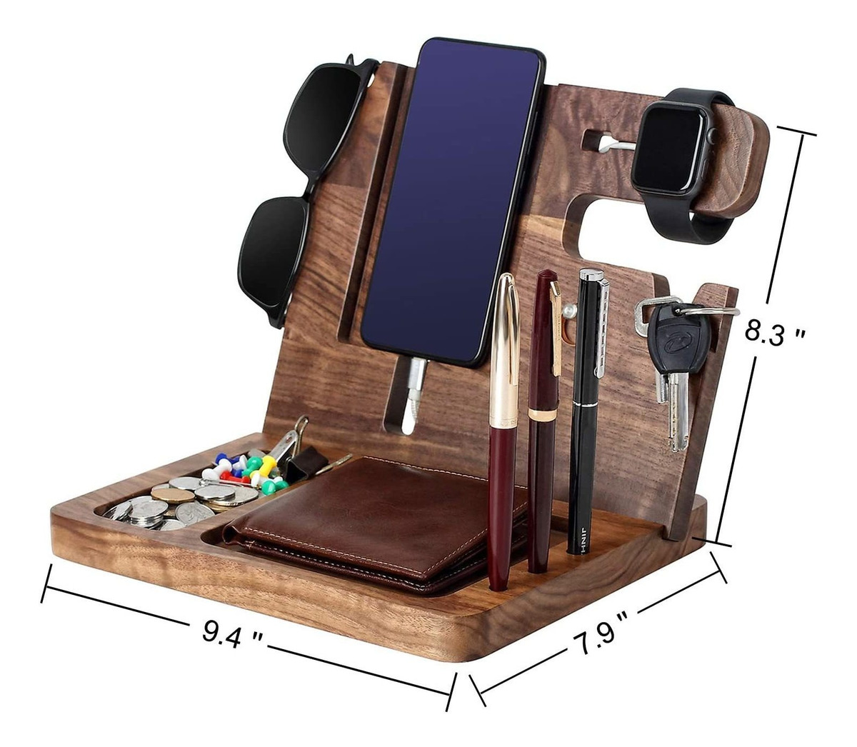 Regalo Para Dad-estación De Acoplamiento De Teléfono De Made