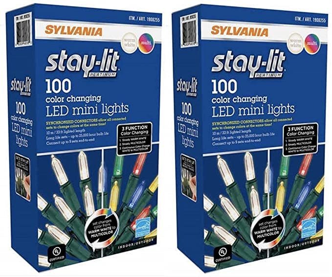 Sylvania - Luces De Navidad, 3: Funciones, Cambio De Color,