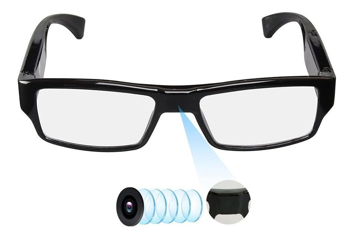 Gafas De Cámara De Espía Con Soporte De Video De Hasta 32 Gb –