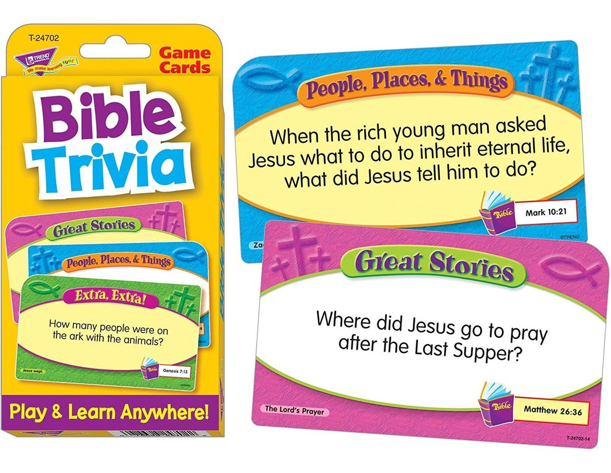 Tendencia Empresas Tarjetas Con Trivias Sobre La Biblia
