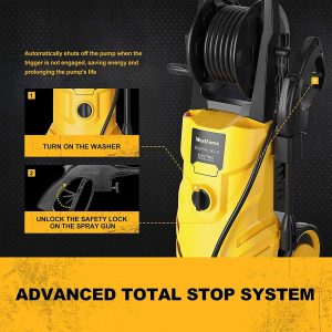 Westforce – Lavadora Eléctrica A Presión, 3000 Psi 1.85 Gpm,