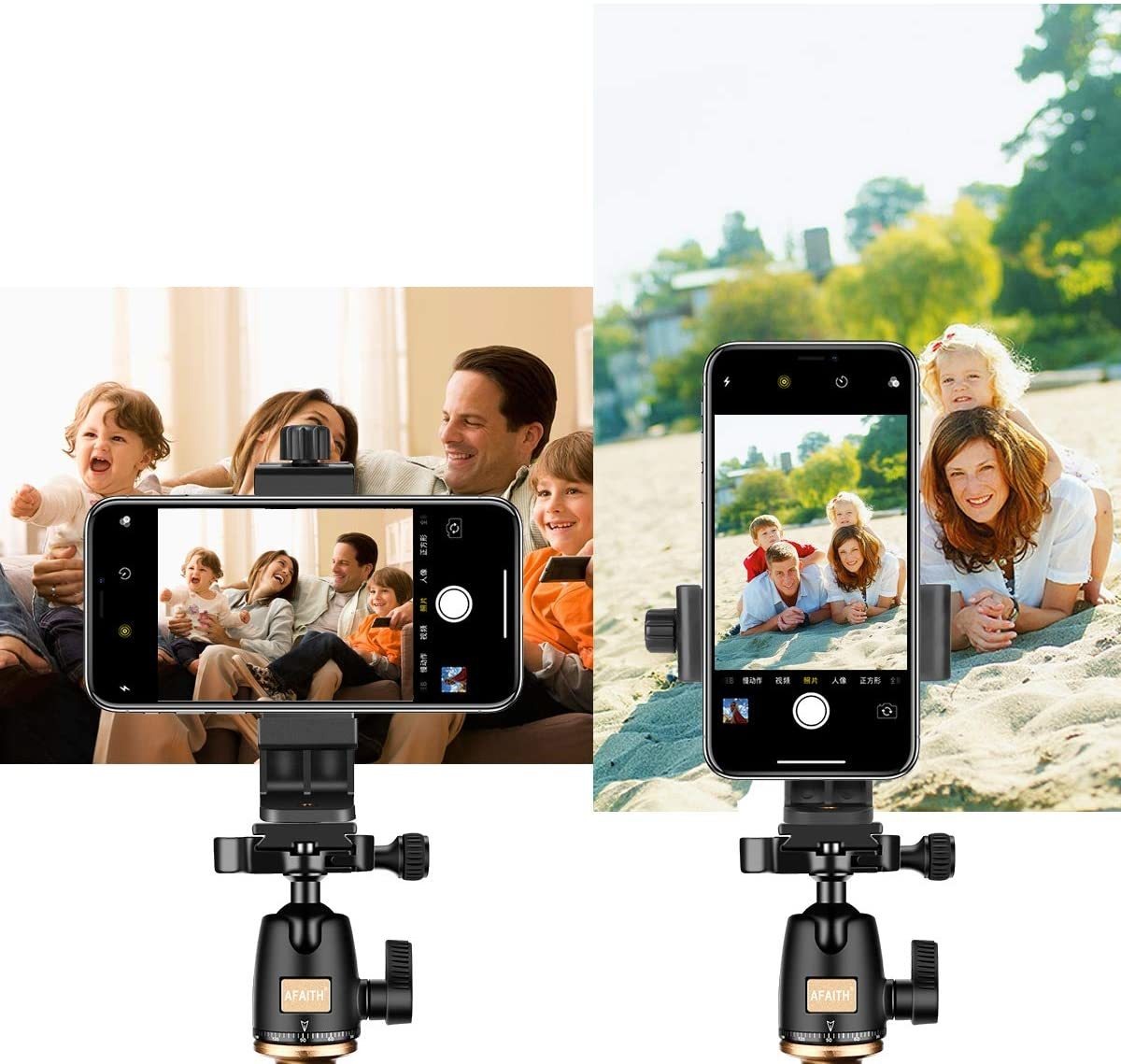 Afaith Teléfono Celular Montaje De Trípode Con Control Remot