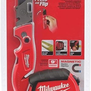 Milwaukee 48-22-0125f Cinta Métrica Y Cuchillo Para Uso Conj