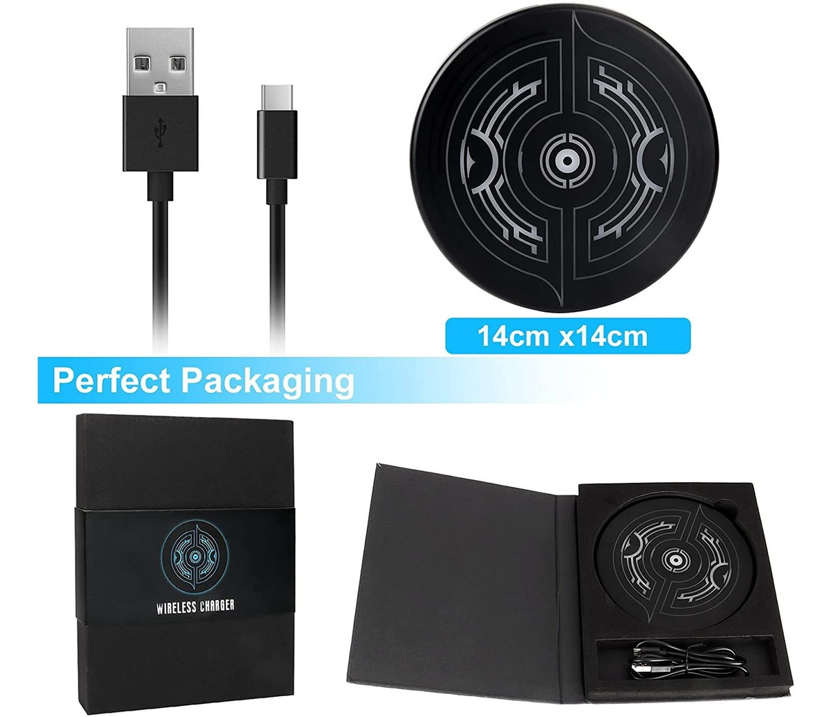 Cargador Inalámbrico Mágico, Cargador Inalámbrico Ultrafino,