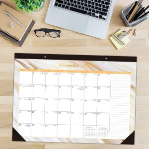 Calendario De Escritorio 2021-2022: 17 X 12 Pulgadas, Calend