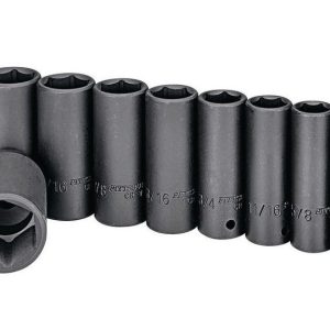 Dados Profundos De Impacto Sae De 1/2 PuLG., 13 Piezas