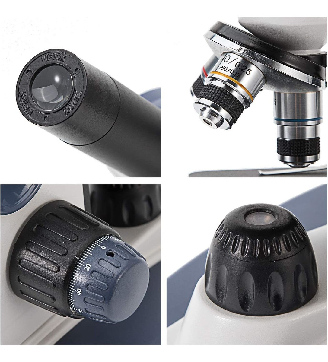 Swift Microscopio Monocular Compuesto Sw200dl Con Ampliación