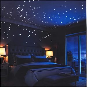 Brillan En La Oscuridad Estrellas Pegatinas De Pared, 252 Ad