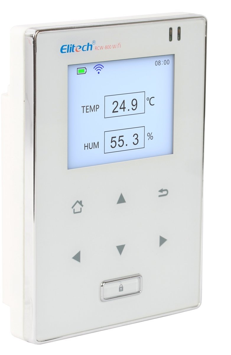 Elitech Wifi Temperatura Y Humedad Registrador De Datos Inte