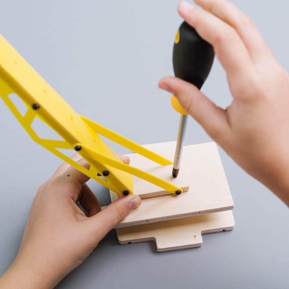 Stanley Jr .. - Grúa De Elevación Kit, De Madera Grande De L