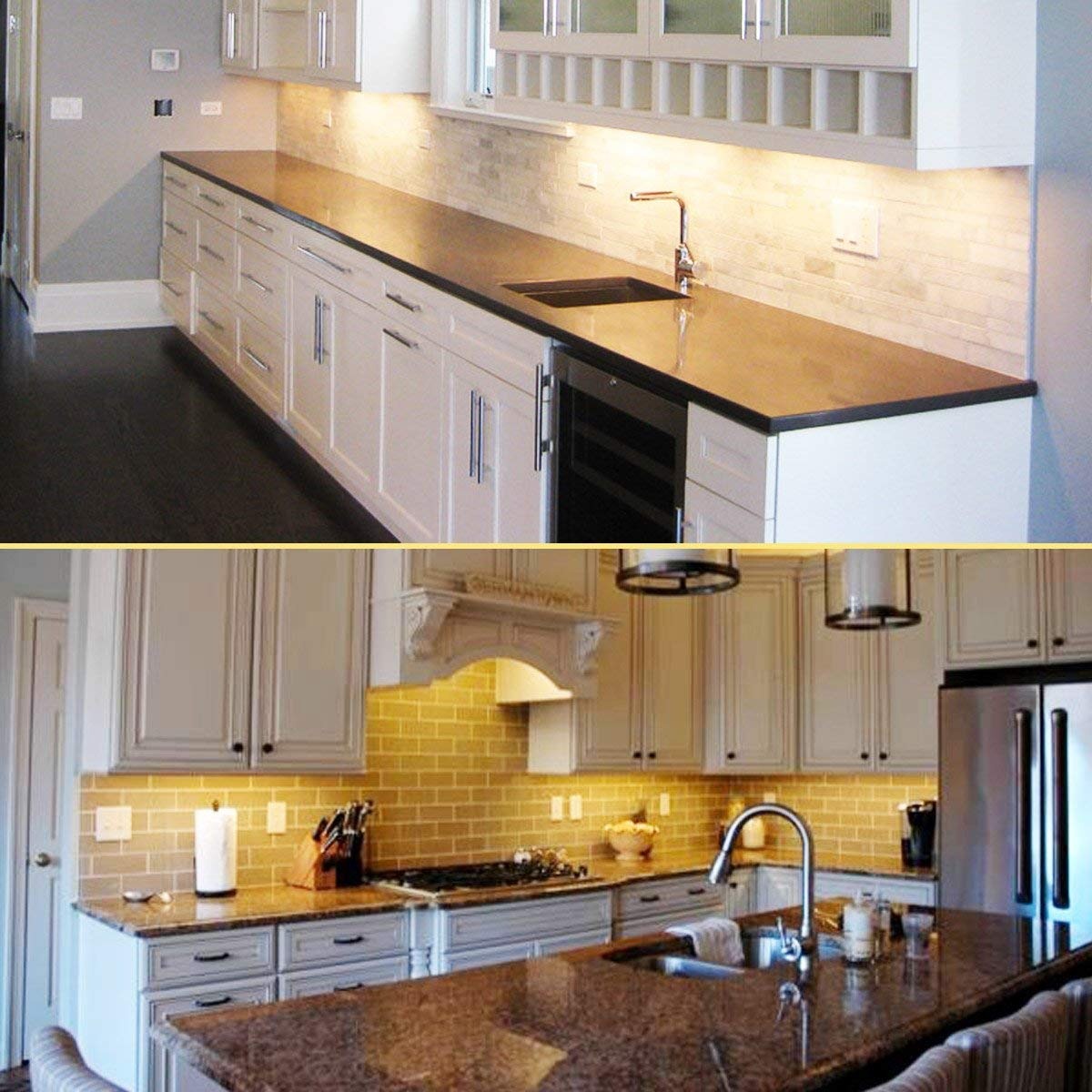 Bajo Kit Gabinete De Iluminación Led Enchufar, 6 Piezas De 1