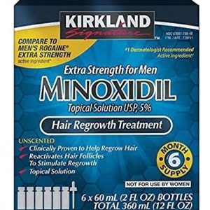 Kirkland Minoxidil-5% Extra Strength Nuevo Crecimiento Del P