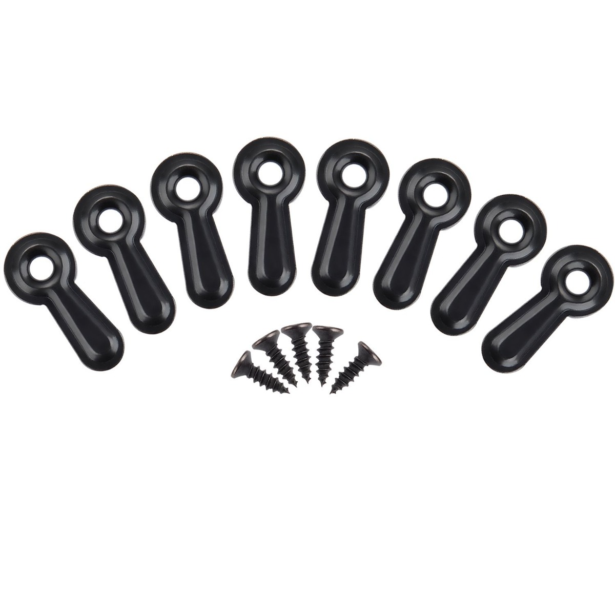 Shappy 100 Piezas Encienda Picture Frame Button Y 100 Tornil